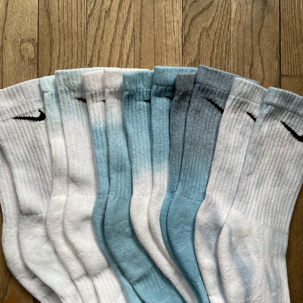 Nike Crew Socks Blue Shades